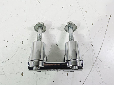 2016 Harley FLSTC Softail Heritage Handlebar Chrome Riser Set 55984-07 {{ shop.shopifyCountryName }} - Mototech271