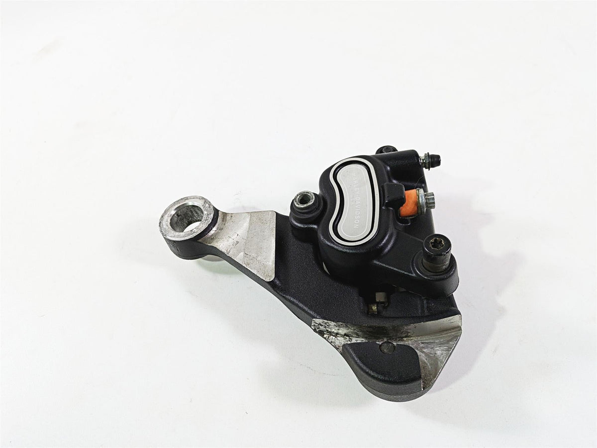 2009 Harley FLSTSB Cross Bones Rear Brake Caliper & Bracket 40908-08 42895-08A {{ shop.shopifyCountryName }} - Mototech271