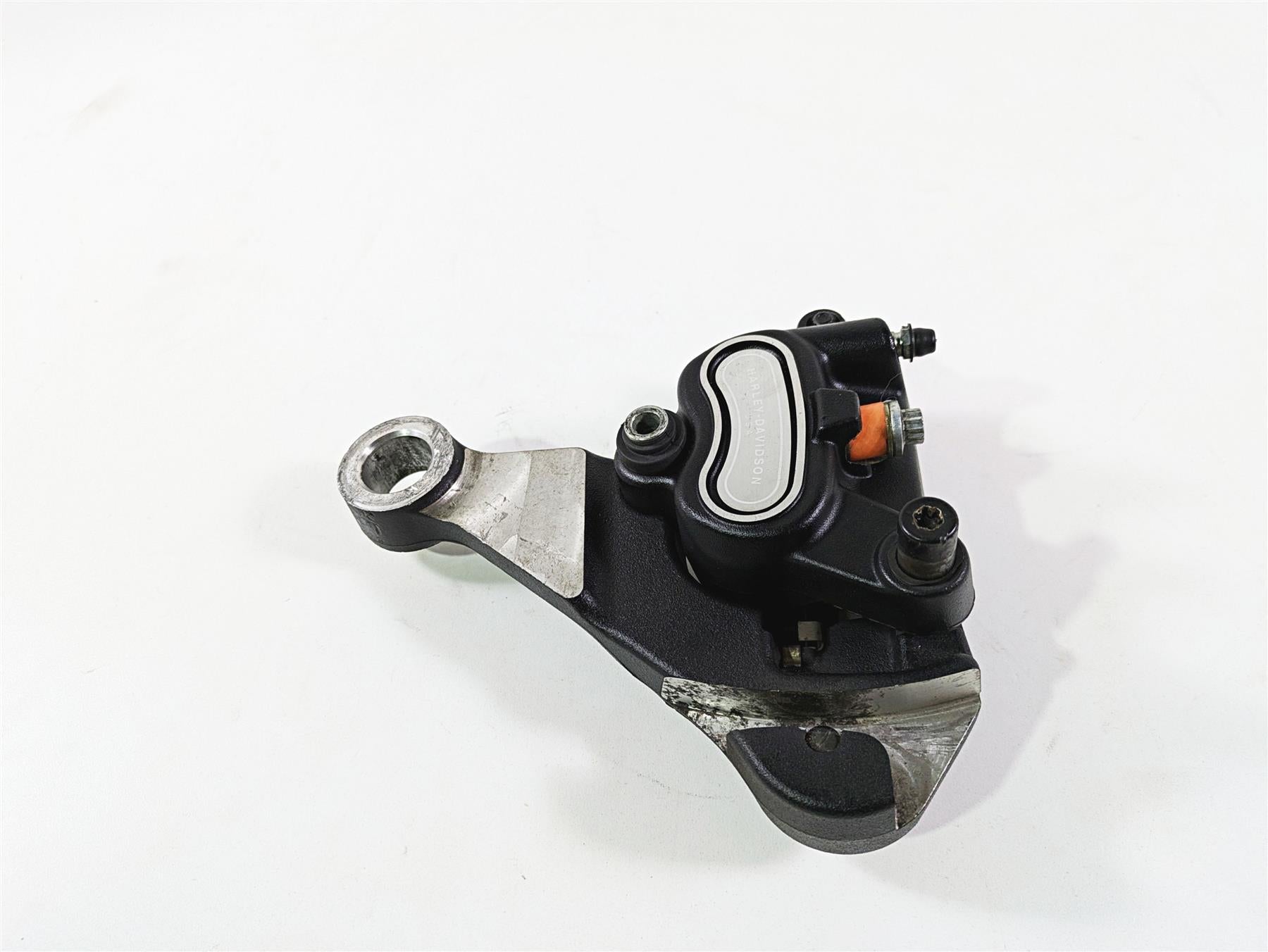 2009 Harley FLSTSB Cross Bones Rear Brake Caliper & Bracket 40908-08 42895-08A {{ shop.shopifyCountryName }} - Mototech271