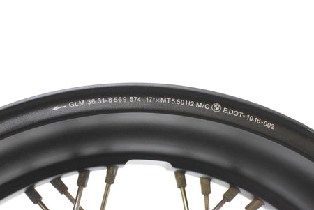 2017 BMW R nine T Pure K22 Straight Rear Wheel Rim 17x5.5 36318569539 {{ shop.shopifyCountryName }} - Mototech271