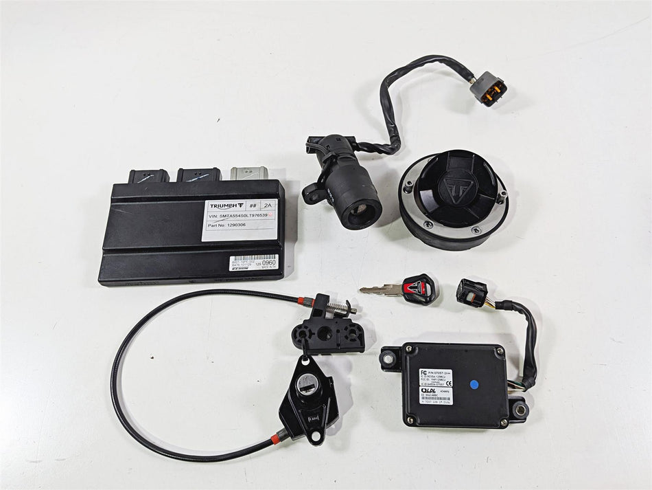 2020 Triumph Street Triple 765RS Ignition Switch Immobilizer & Cdi Set T1290960-Mototech271