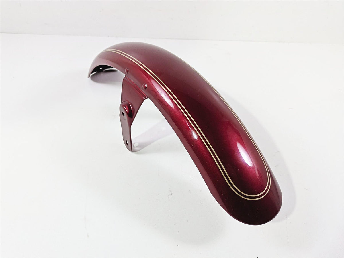 2004 Harley Softail FXSTDI Deuce Front Fender Lava Red Sunglo & Stripe 59876-00 {{ shop.shopifyCountryName }} - Mototech271