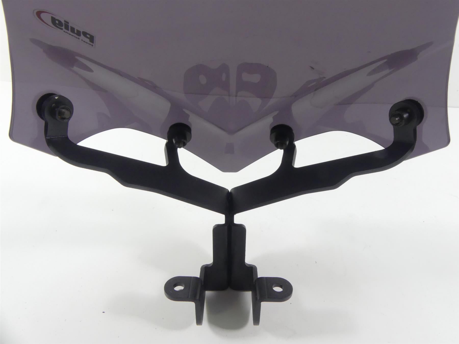 2013 Triumph Street Triple 675R Puig Street Screen Smoked Windshield 5658H {{ shop.shopifyCountryName }} - Mototech271