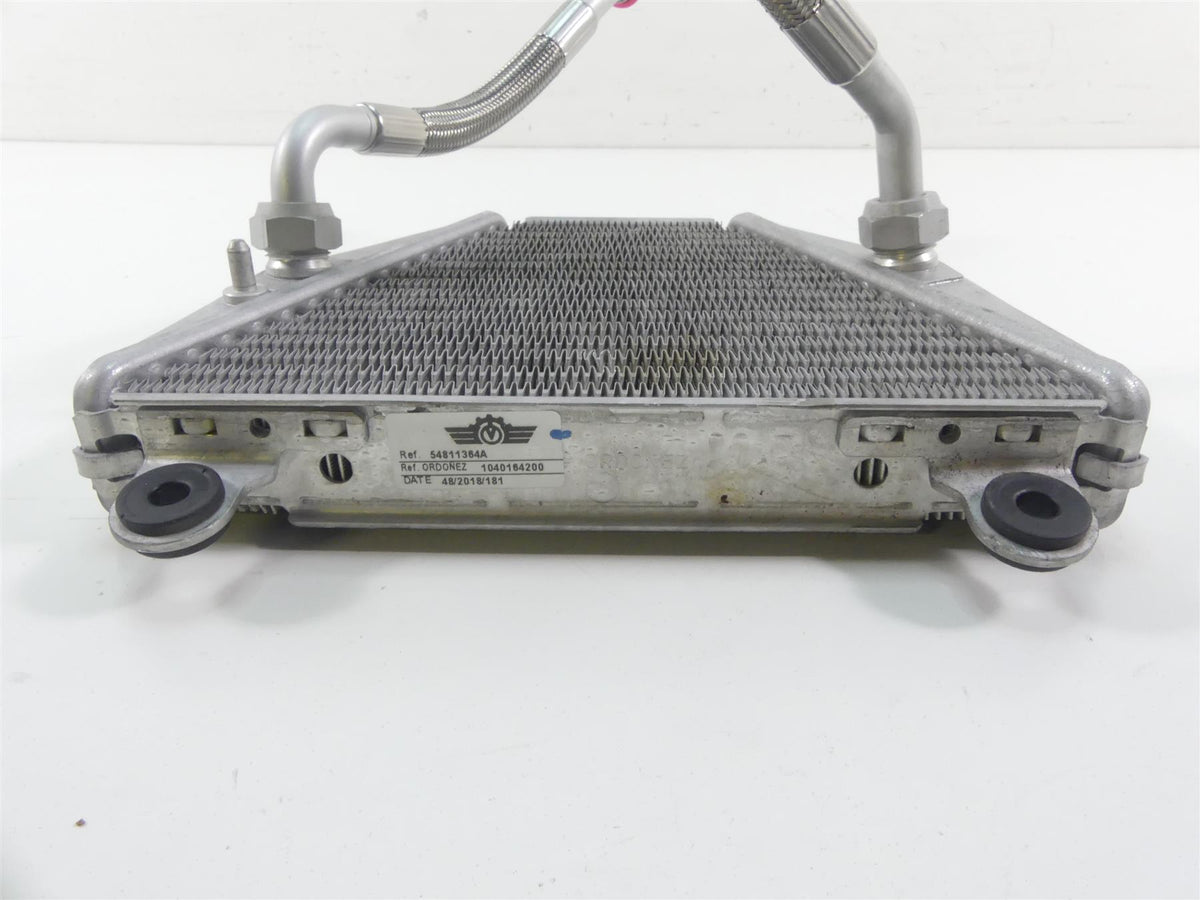 2018 Ducati Panigale 1100 V4 S Oil Cooler Radiator & Lines 54811363A {{ shop.shopifyCountryName }} - Mototech271
