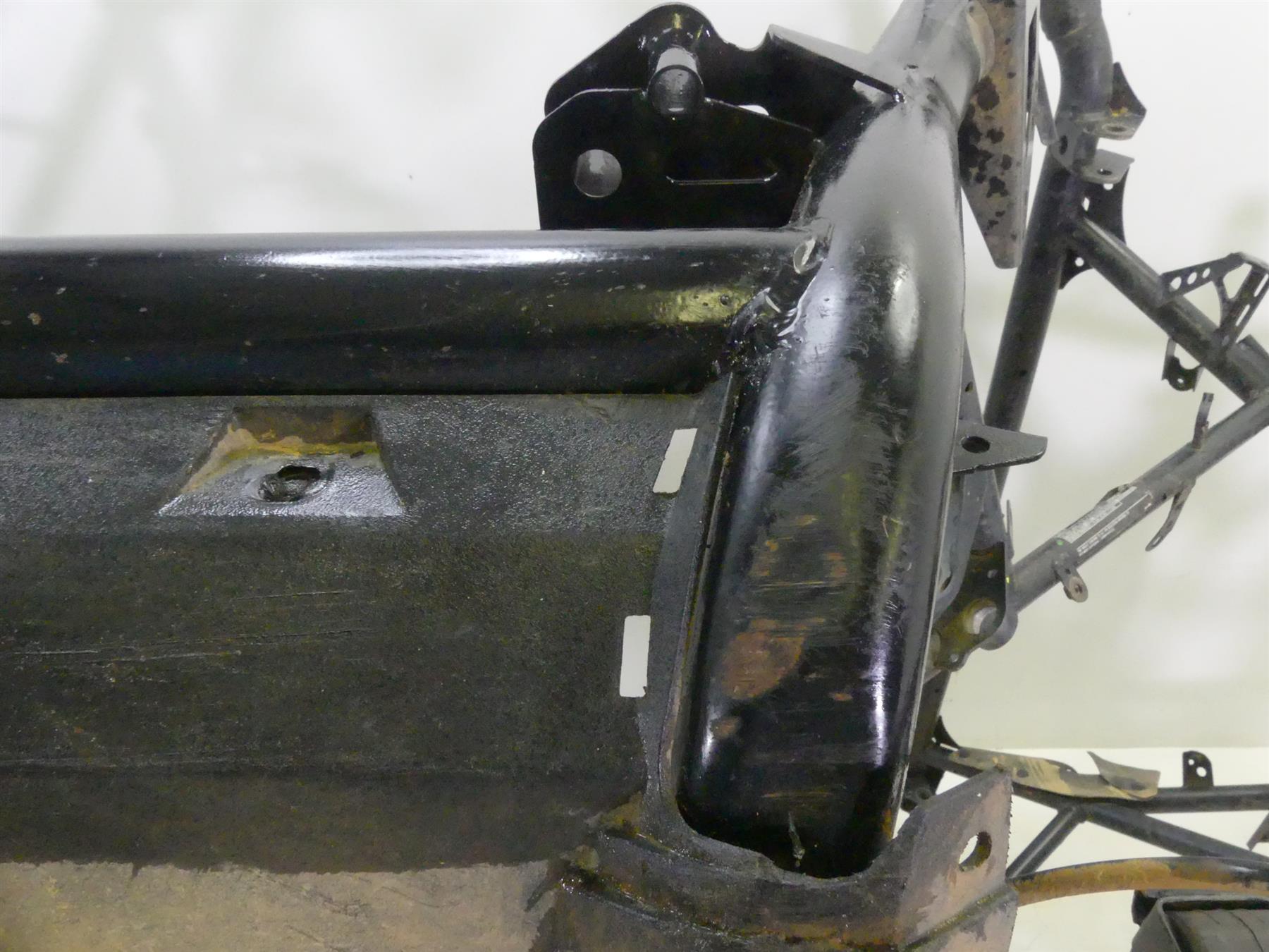2019 Honda Talon SXS1000 S2R Straight Main Frame Chassis SLVG 50100-HL6-A00ZA {{ shop.shopifyCountryName }} - Mototech271