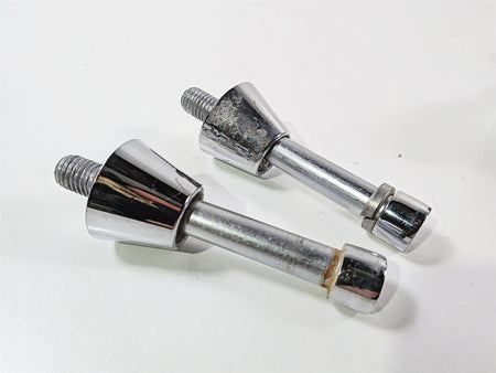 1995 Harley XL883 Sportster Hugger Handlebar Chrome Riser 5" tall 2" Pullback {{ shop.shopifyCountryName }} - Mototech271