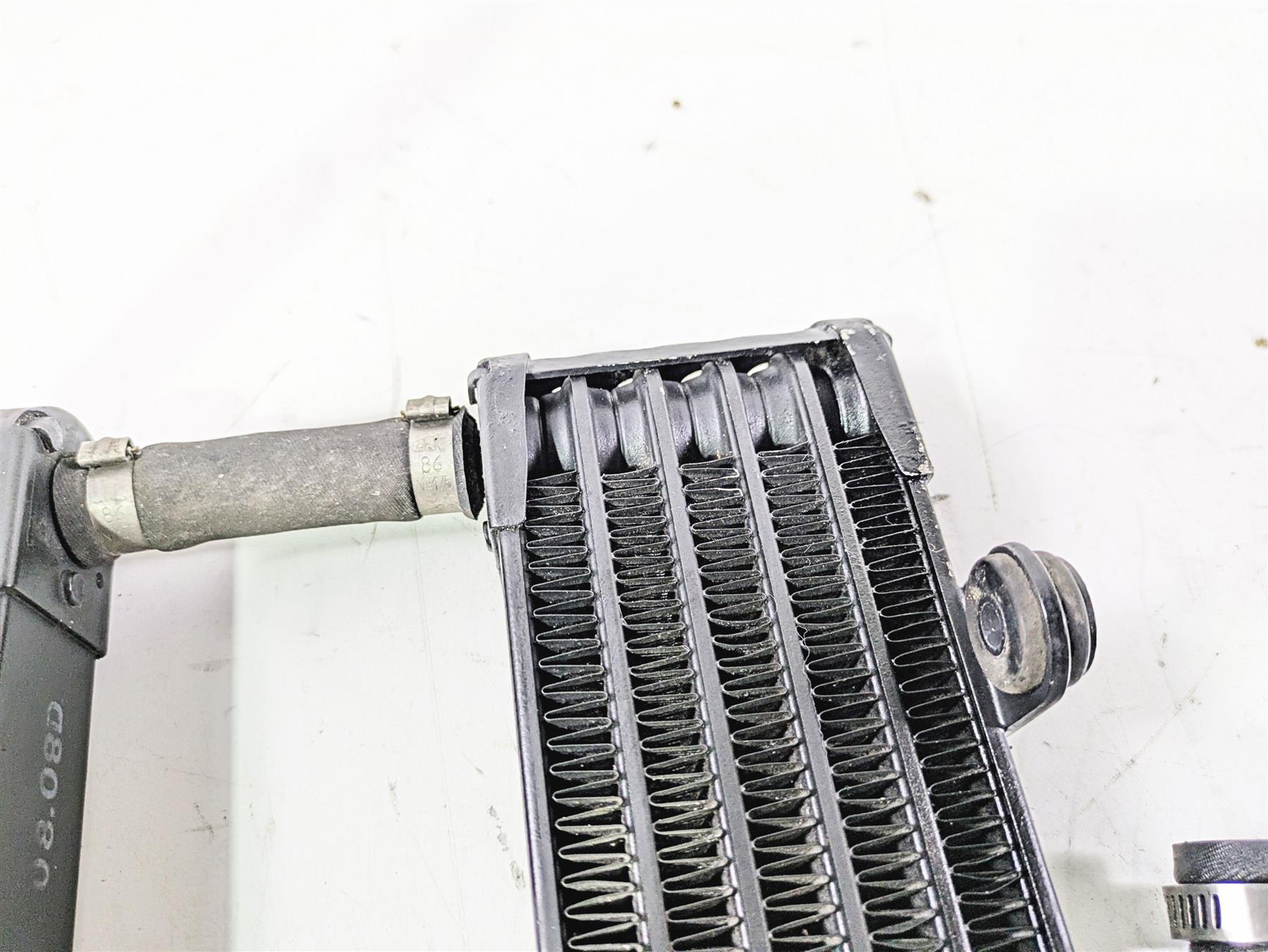 2008 Aprilia RSVR 1000 Factory Oil Cooler & Lines AP8104341 AP8104452 {{ shop.shopifyCountryName }} - Mototech271