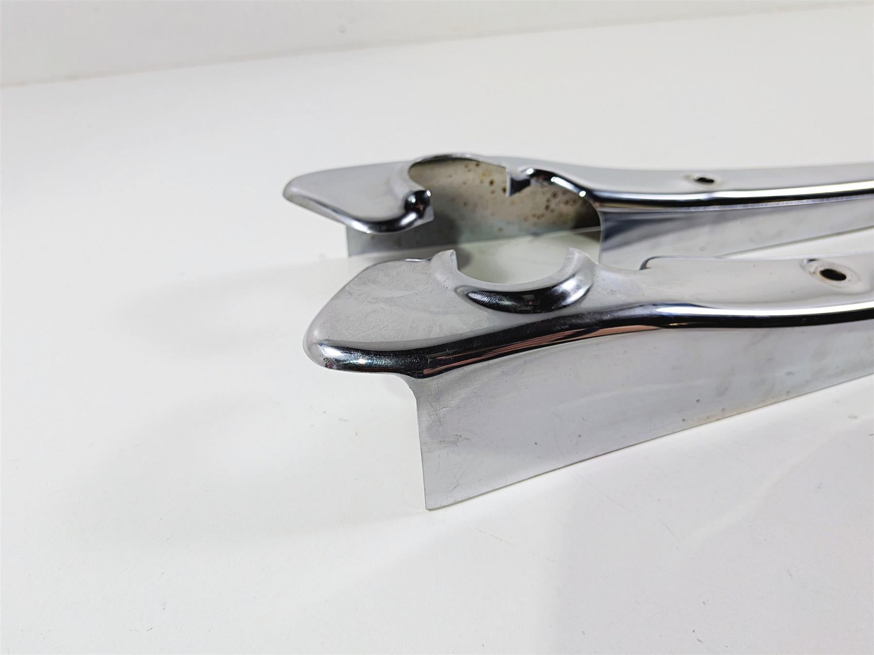 2006 Harley Sportster XL883 Low Rear Chrome Braces Covers 59902-04 59903-04 {{ shop.shopifyCountryName }} - Mototech271