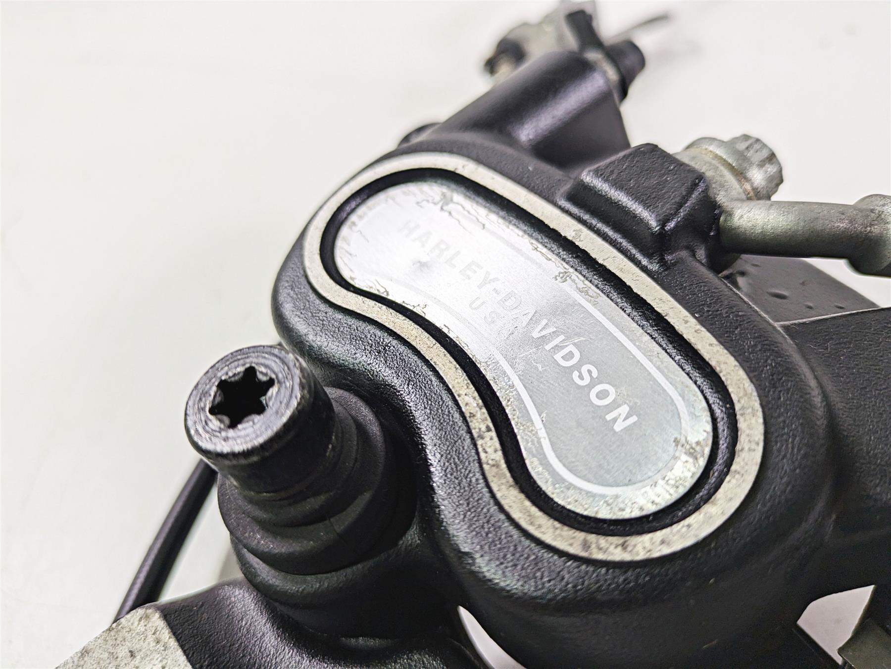 2009 Harley FXCWC Softail Rocker Rear Brake Caliper 25mm 40908-08 {{ shop.shopifyCountryName }} - Mototech271