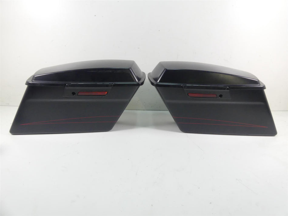 2013 Harley Touring FLTRX Road Glide Saddlebag Saddle Luggage Bag Set 90752-93 {{ shop.shopifyCountryName }} - Mototech271