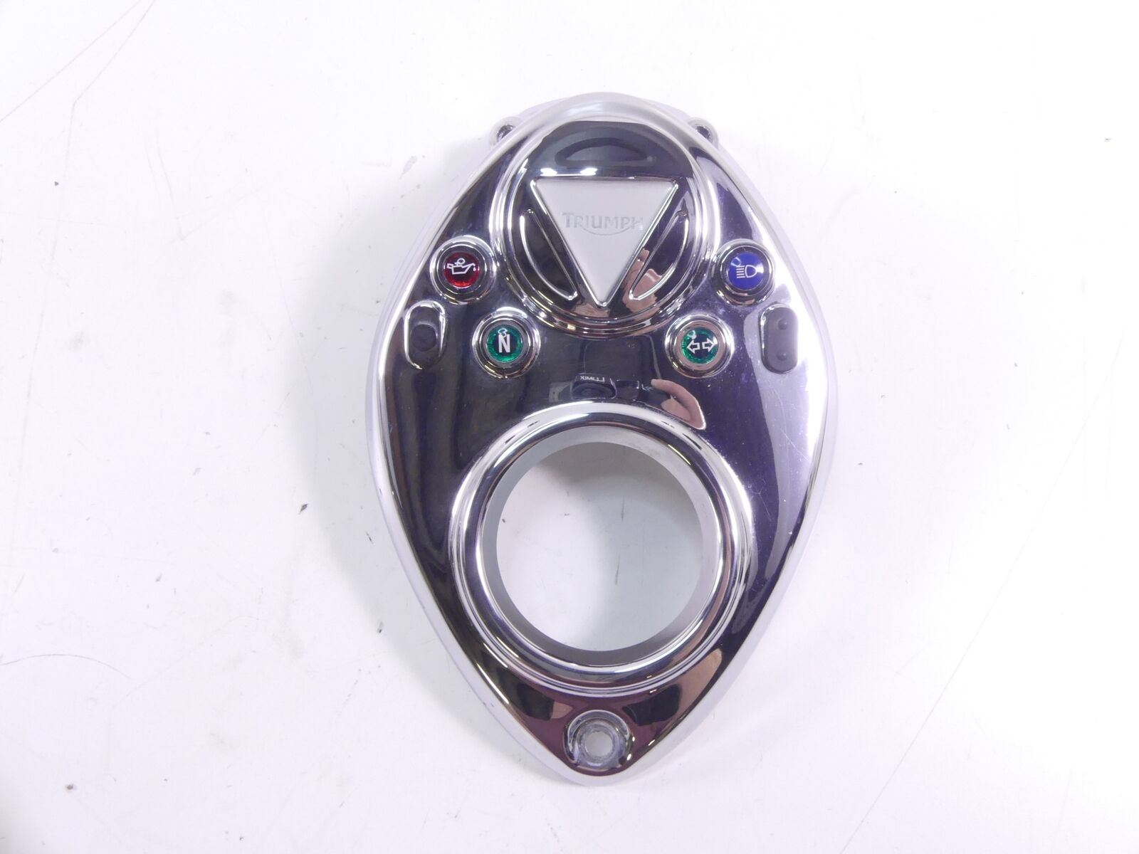 2013 Triumph America EFI Fuel Tank Console Cover & Instrument Lights T2400802 {{ shop.shopifyCountryName }} - Mototech271