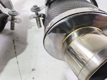 Load image into Gallery viewer, 2008 Aprilia RSVR 1000 Factory Delkevic 225mm Carbon Exhaust Muffler Set KIT0318
