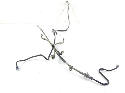 2009 BMW R1200GS K255 Adv Front Abs Brake Line Hose Set 34327671789 | Mototech271