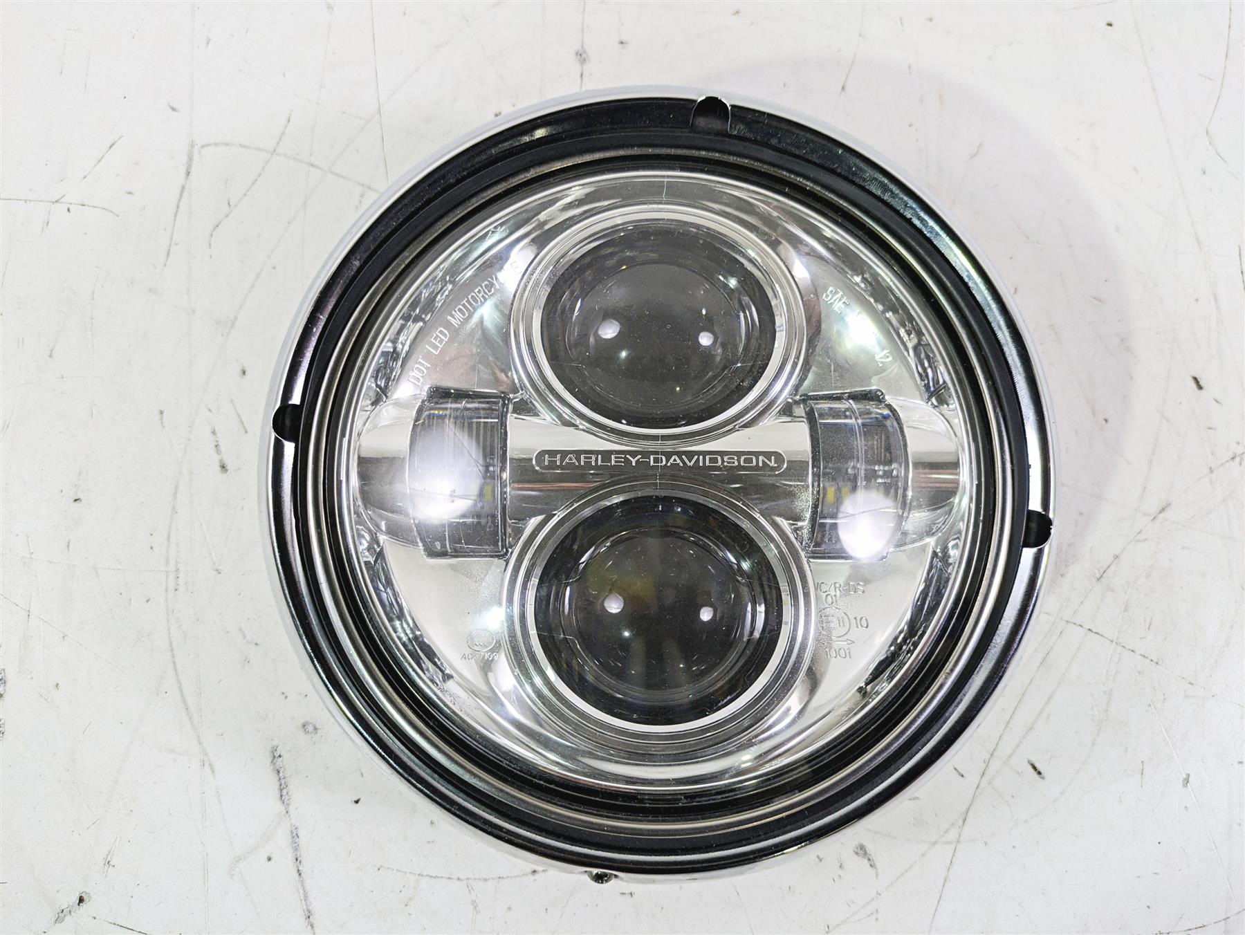 2015 Harley Touring FLHTKL E -Glide Low Led Headlight Head Light Lamp 67700060 {{ shop.shopifyCountryName }} - Mototech271