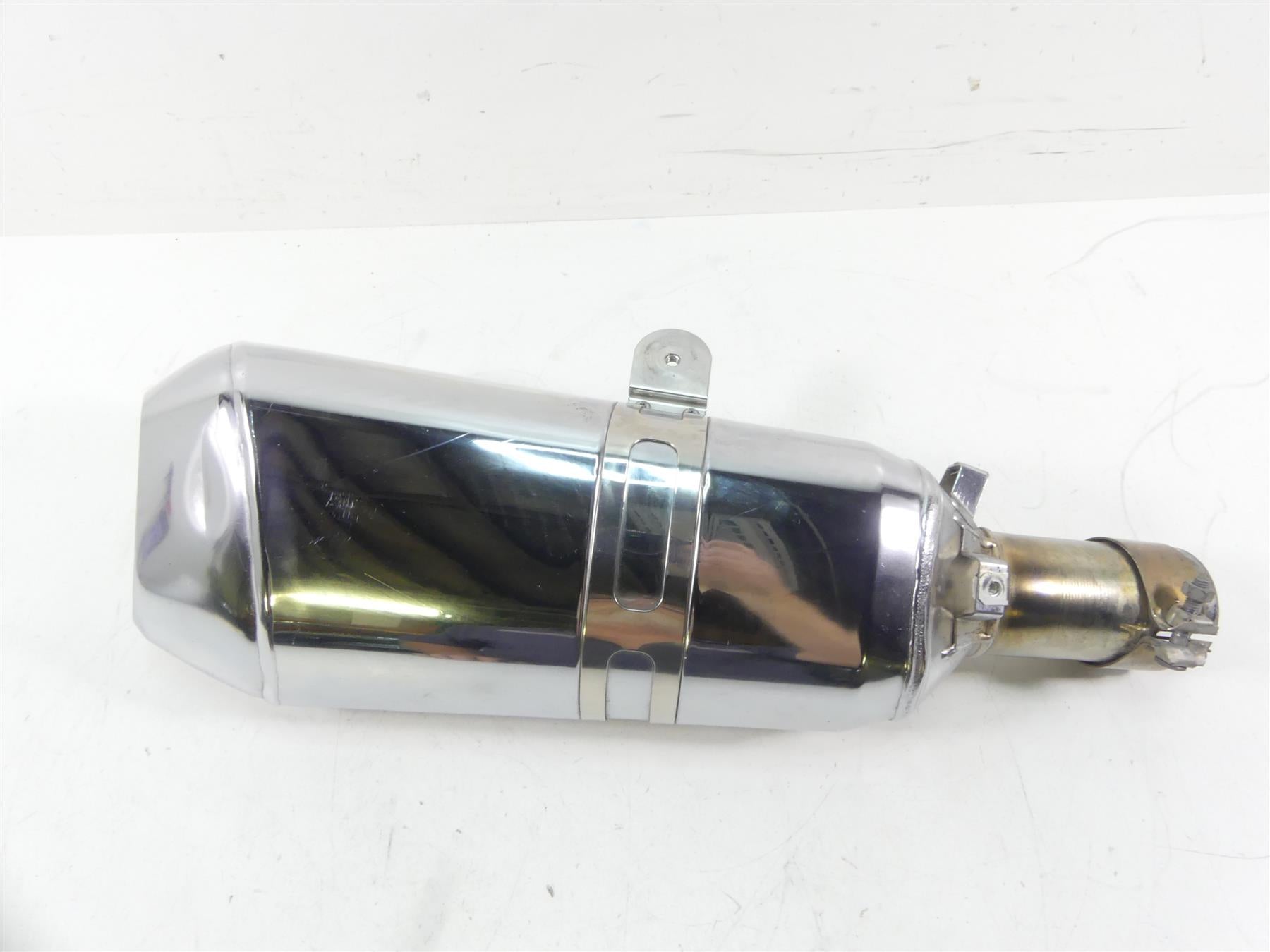 2016 BMW R1200RS K54 Chrome Exhaust Muffler Pipe Silencer -Dent 18518545576 {{ shop.shopifyCountryName }} - Mototech271