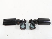 Load image into Gallery viewer, 2009 Harley Softail FLSTSB Cross Bones Aftermarket Black Highway Peg Set
