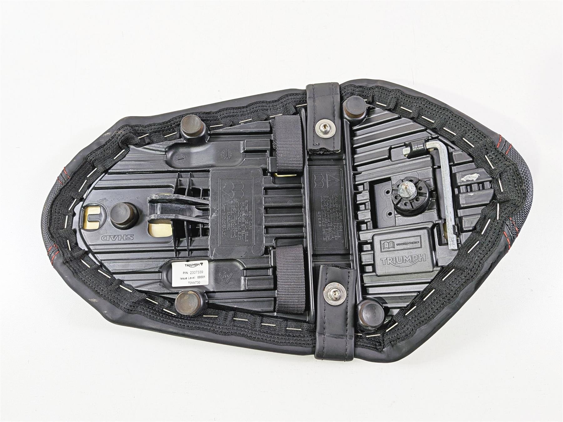 2019 Triumph Speed Triple RS 1050 Rear Passenger Seat Saddle T2307339 {{ shop.shopifyCountryName }} - Mototech271