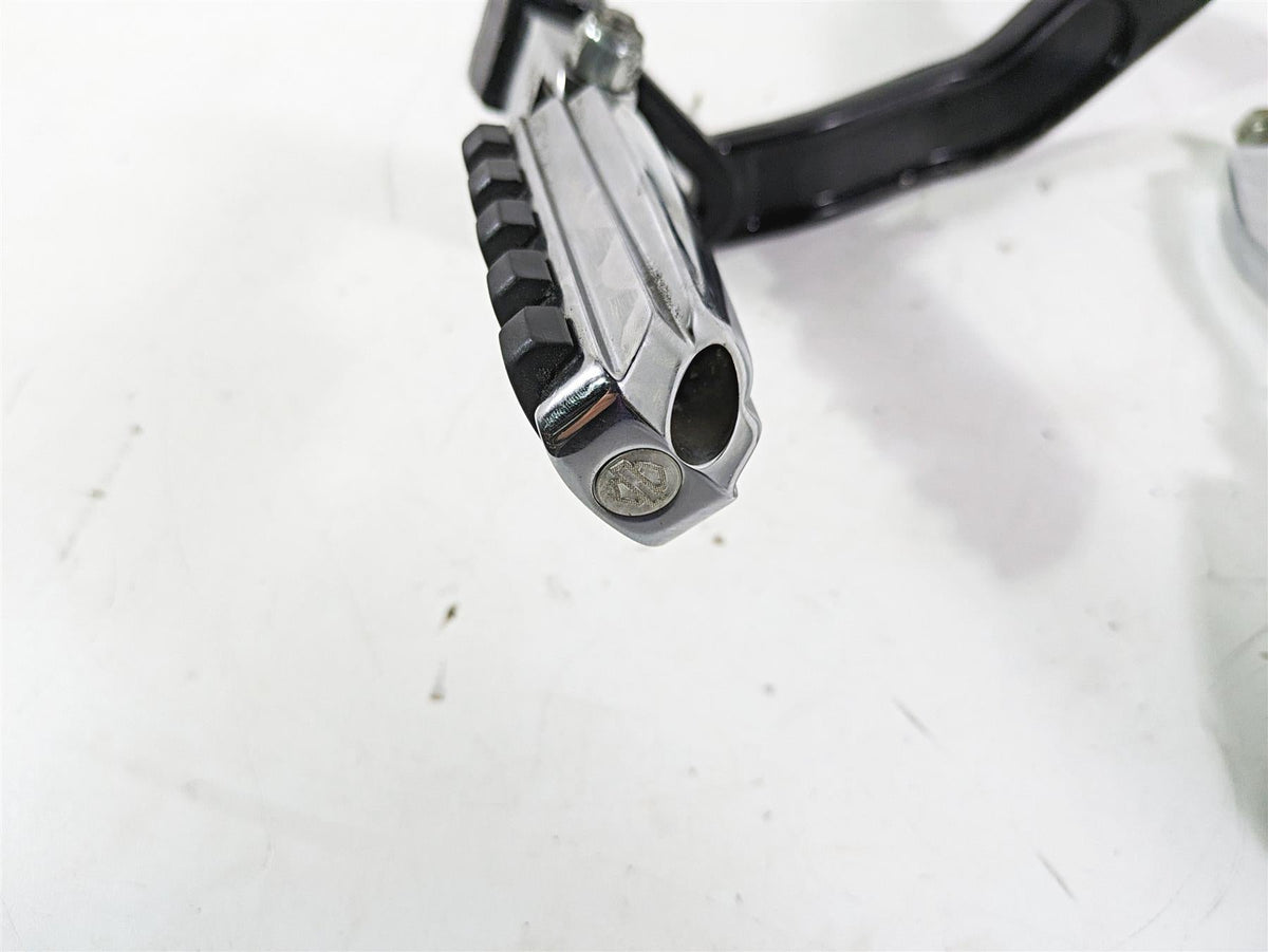 2003 Harley Dyna FXDL Low Rider 100TH Passenger Chrome Footpeg Rest Set 52740-02 {{ shop.shopifyCountryName }} - Mototech271