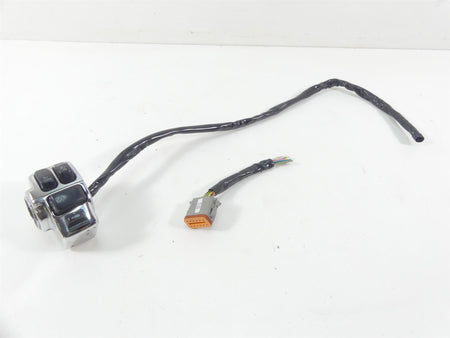 2004 Harley FLHTC SE CVO Electra Glide Left Hand Chrome Control Switch 71682-06 {{ shop.shopifyCountryName }} - Mototech271