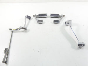 2008 Harley FXCWC Softail Rocker C Willie G Skull Foot Peg Control Set  50370-04 | Mototech271