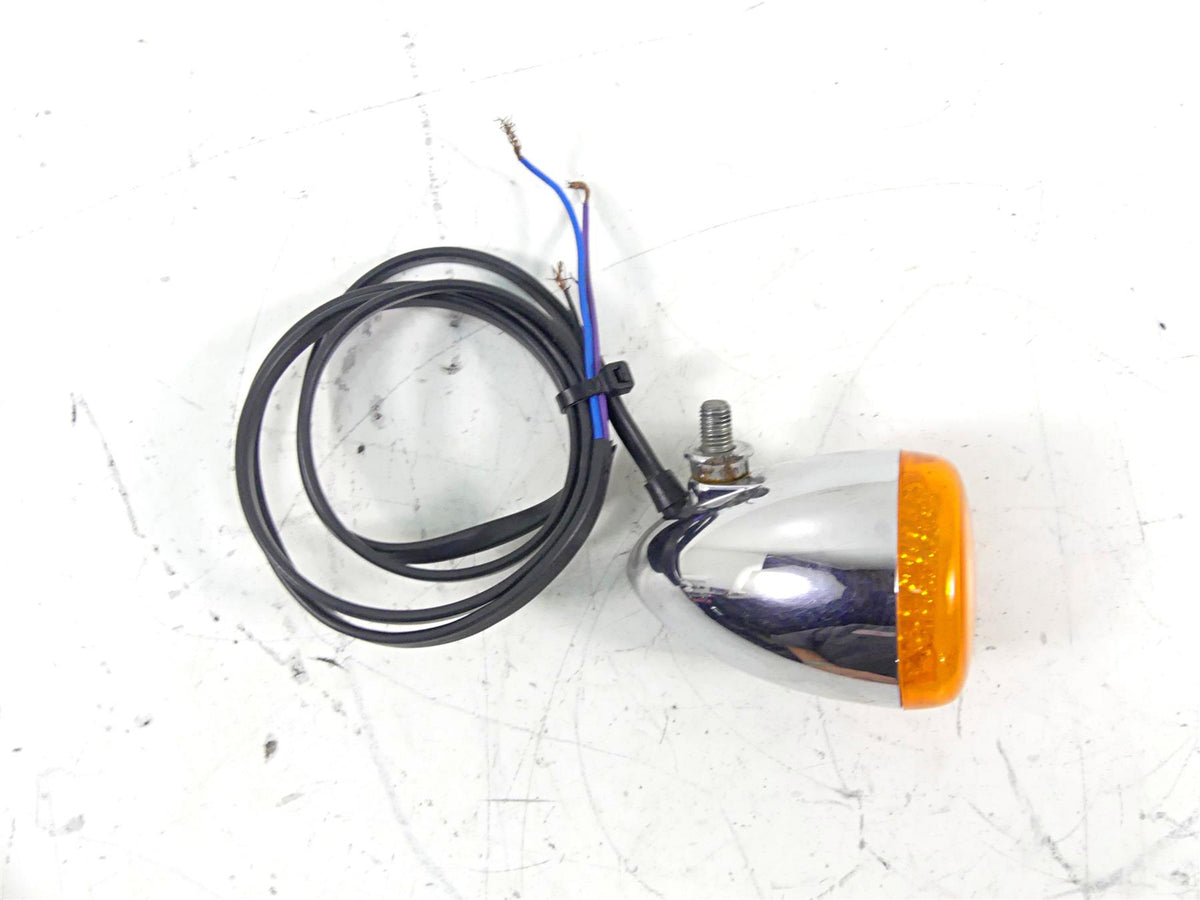 Harley Davidson Touring Softail Dyna Sportster Chrome Left or Right Front Blinker Turn Signal {{ shop.shopifyCountryName }} - Mototech271