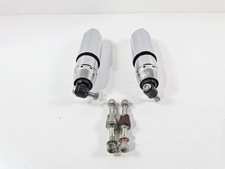 2011 Harley FXDF Dyna Fat Bob Rear Chrome Shock Damper Set 13.5" 54537-08A {{ shop.shopifyCountryName }} - Mototech271
