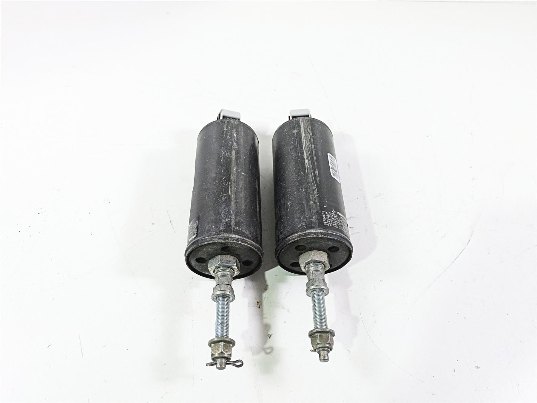 2008 Harley FLSTSB Cross Bones Showa Rear Suspension Shocks 54549-04