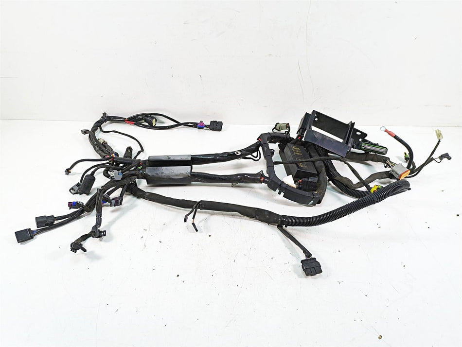 2009 Harley FXCWC Softail Rocker C Main Wiring Harness Loom - No Cut 70452-08 {{ shop.shopifyCountryName }} - Mototech271