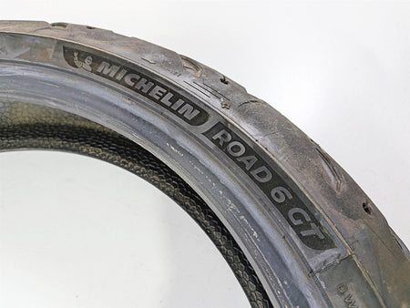 Used Front Motorcycle Tire Michelin Road 6 GT 2CT+ 120/70R17 26276 {{ shop.shopifyCountryName }} - Mototech271