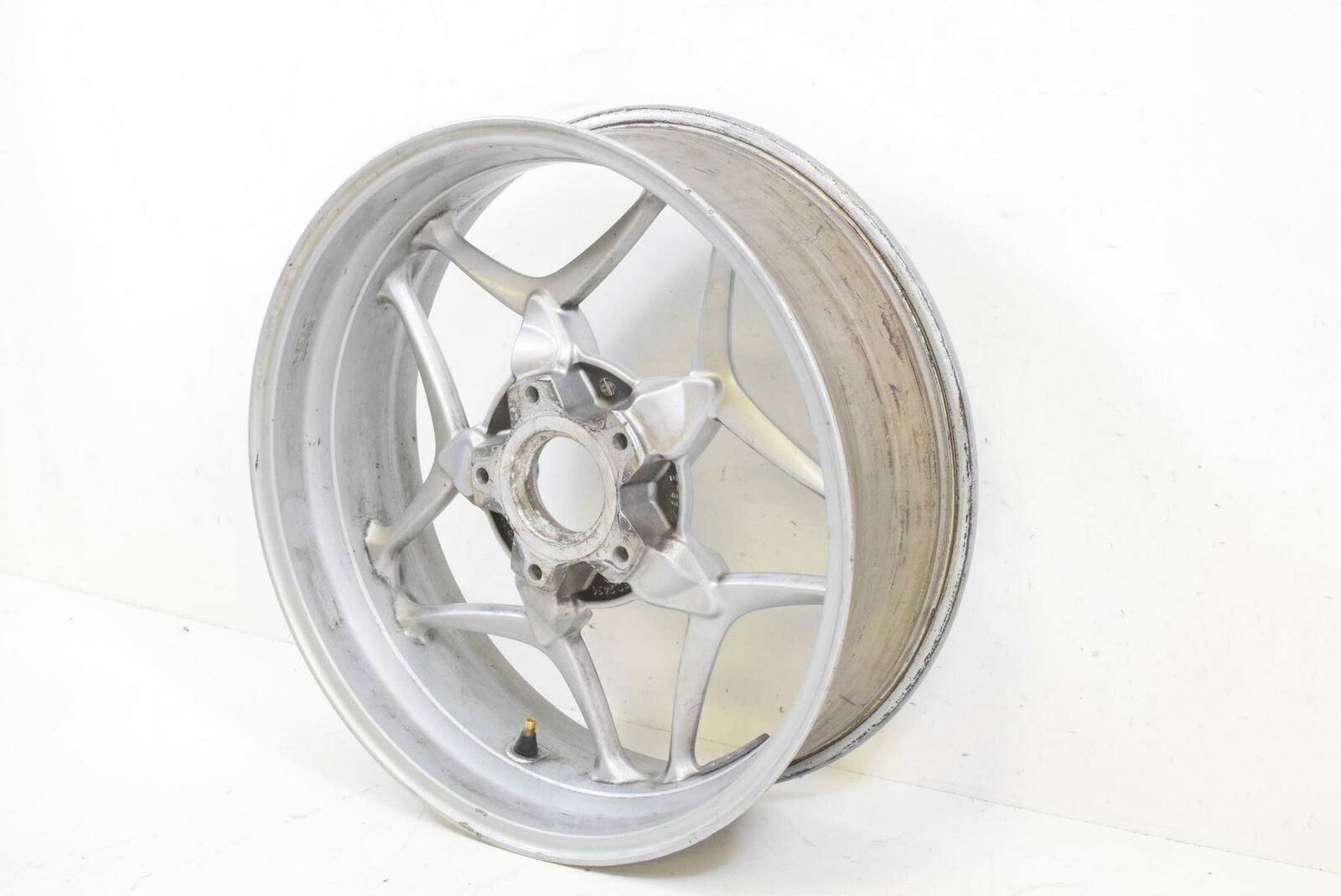 2007 BMW K1200 GT K44 Rear Straight Rim Wheel 17x5.5 36317706553 {{ shop.shopifyCountryName }} - Mototech271