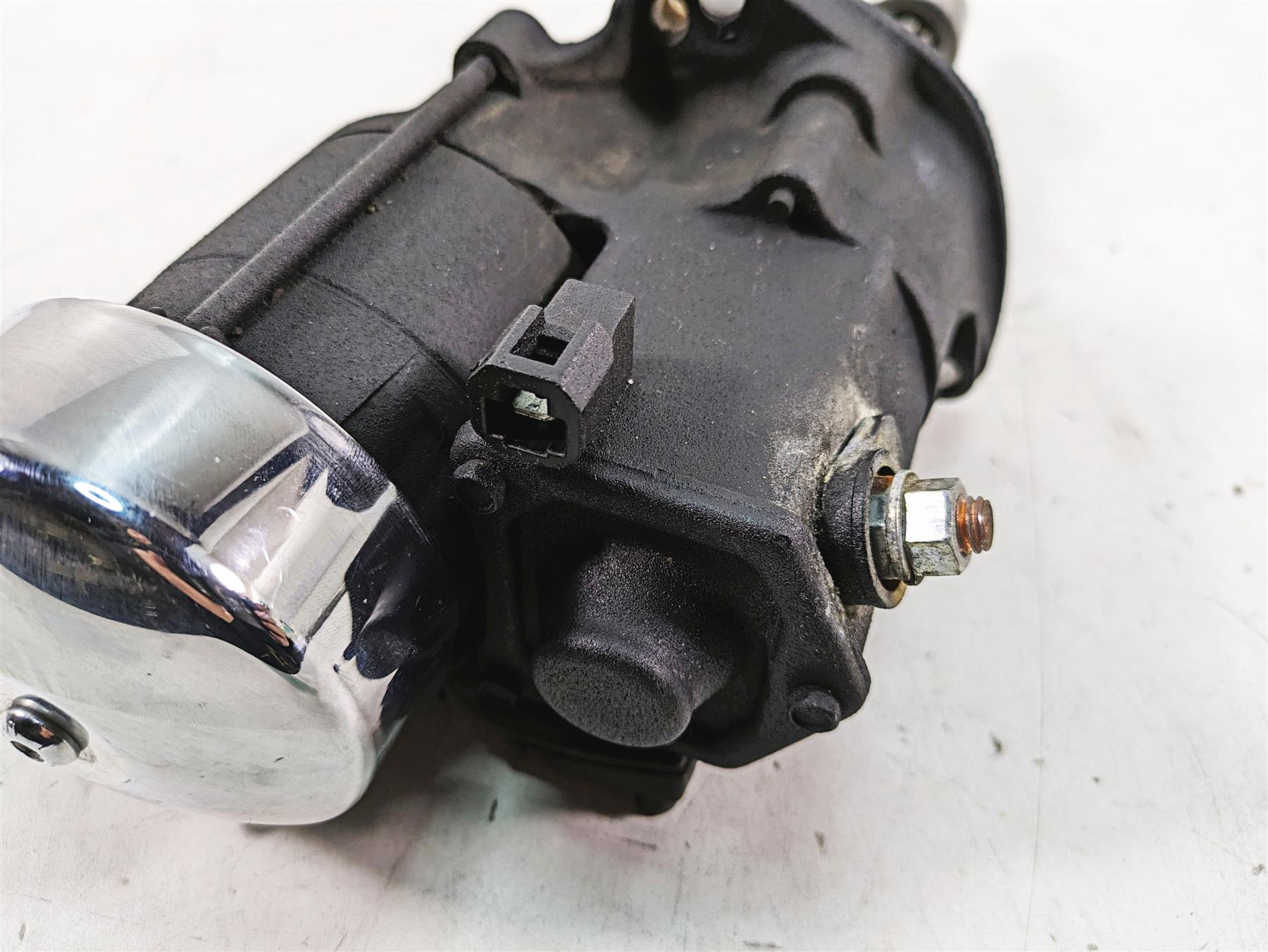 2006 Harley FLSTI Softail Heritage Engine Starter Motor 31553-94B {{ shop.shopifyCountryName }} - Mototech271
