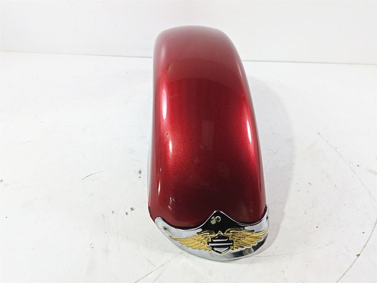 2004 Harley Softail FLSTF Fat Boy Front Fender Sierra Red - Bent 59139-00A {{ shop.shopifyCountryName }} - Mototech271