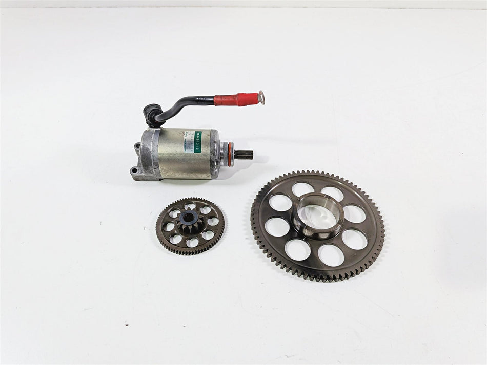 2017 Ducati 959 Panigale Denso Engine Starter Motor & Gears Set 27040131B-Mototech271