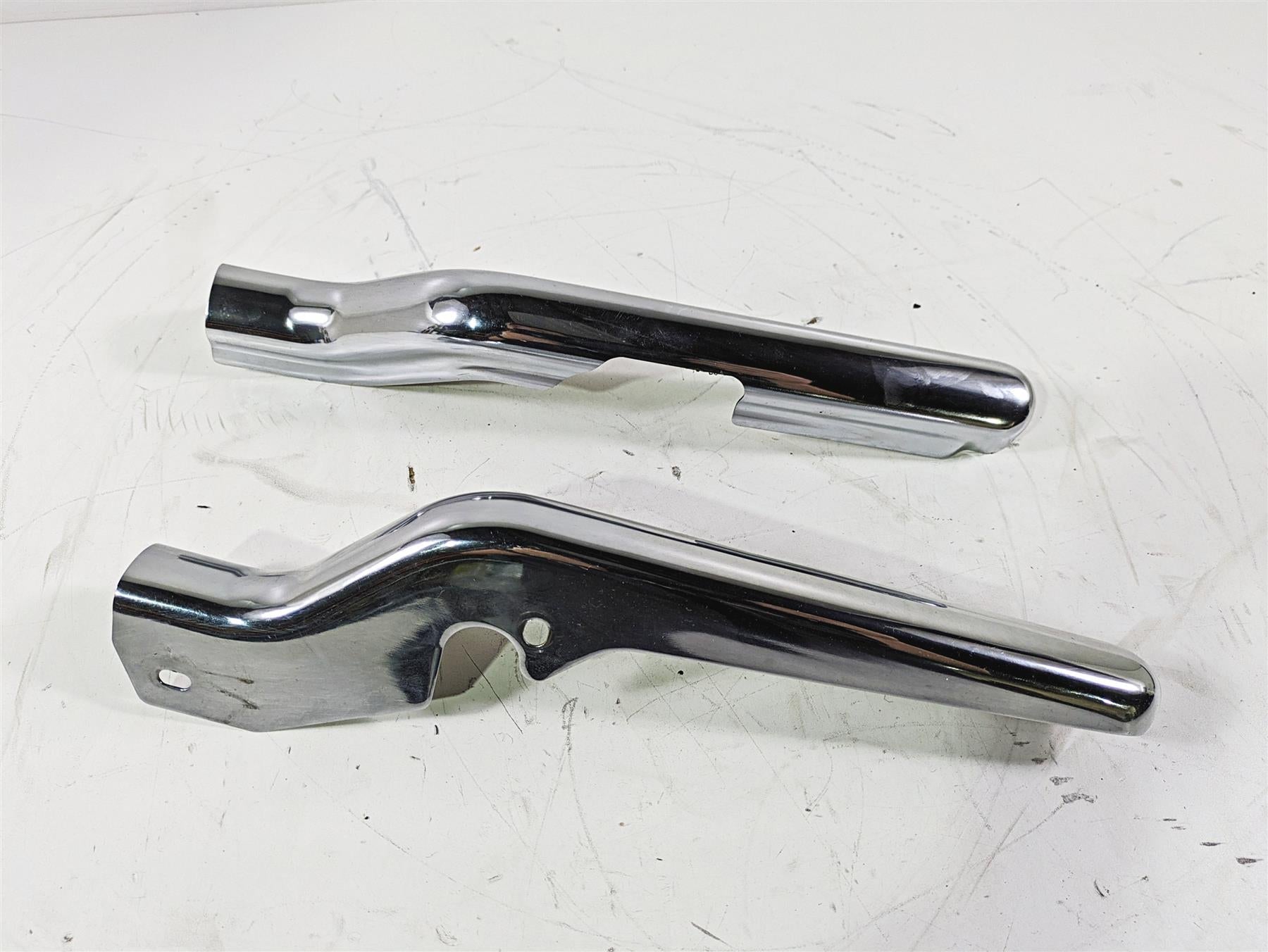 2008 Harley Touring FLHTCU E-Glide 105TH Rear Frame Chrome Strut Braces 47504-97 {{ shop.shopifyCountryName }} - Mototech271