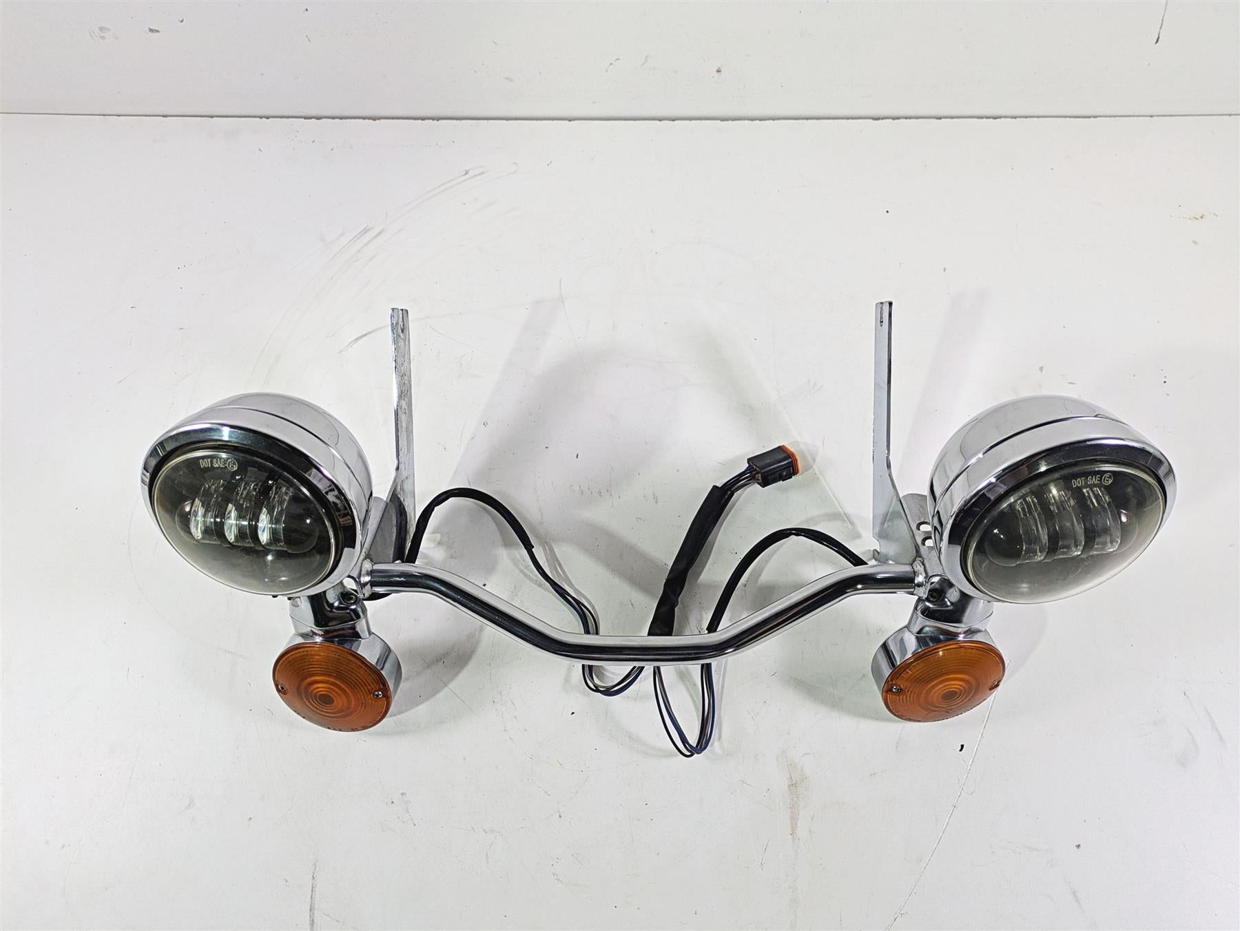 1996 Harley Touring FLHTCUI Electra Glide Blinker Spot Light Set - Read 68712-94 {{ shop.shopifyCountryName }} - Mototech271