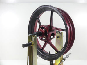 2008 Kawasaki ZX6R ZX6 R Ninja Front Straight Wheel Rim 17x3.5 41073-0129-R2