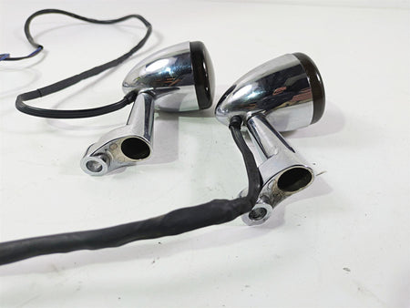 1999 Harley Dyna FXDL Low Rider Front Smoked Led Blinker Turn Signals 68709-94 {{ shop.shopifyCountryName }} - Mototech271