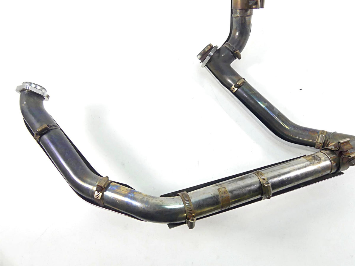 2003 Harley Touring FLHTCI E-Glide 100TH Oem Exhaust Pipe Header Set 65626-98C {{ shop.shopifyCountryName }} - Mototech271