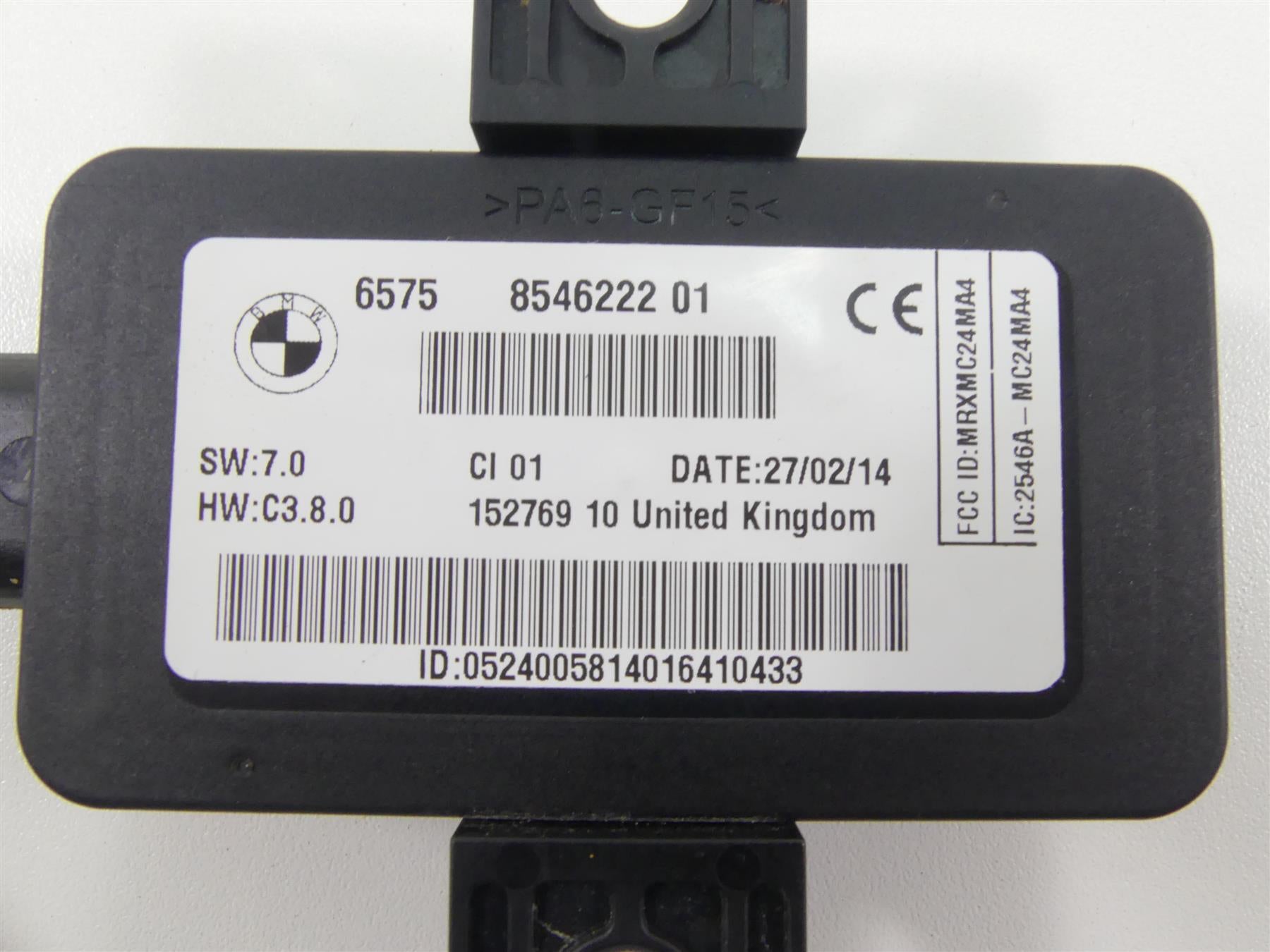 2014 BMW K1600 GTL K48 Rdc Tire Pressure Module Unit & Sensors 65758546222 {{ shop.shopifyCountryName }} - Mototech271