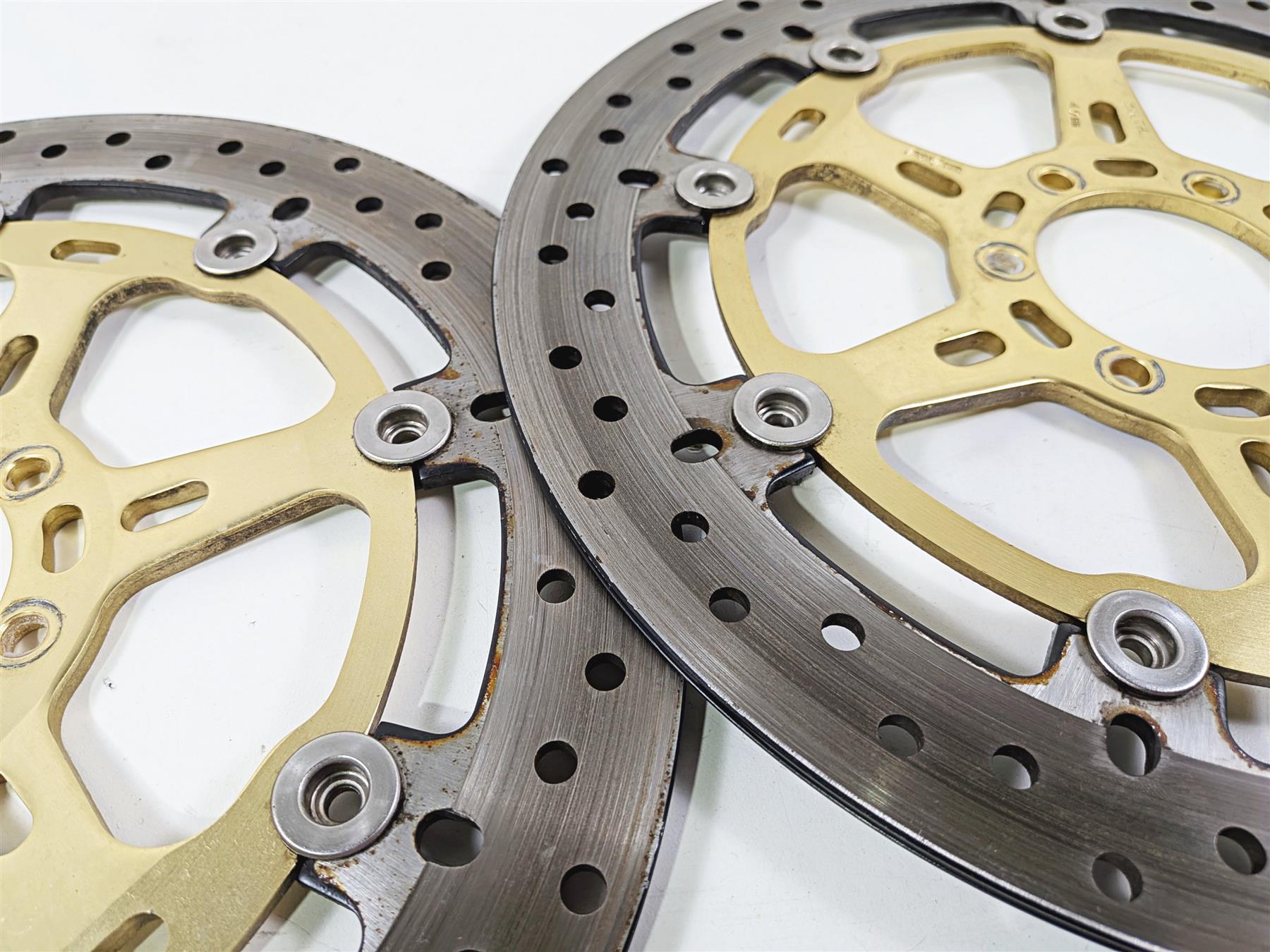 2008 Aprilia RSVR 1000 Factory Front Brake Rotor Disc Set AP8113926 {{ shop.shopifyCountryName }} - Mototech271