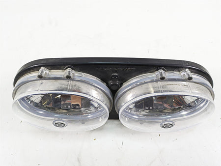 2011 Harley Touring FLTRU Road Glide Dual Headlight Head Lamp Set -Read 67775-10 {{ shop.shopifyCountryName }} - Mototech271