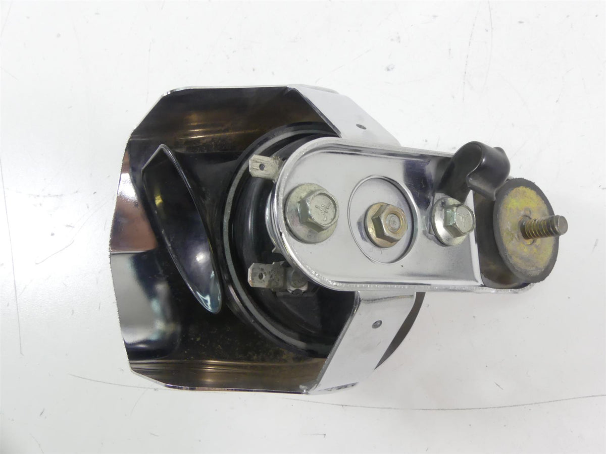 2007 Harley Touring FLHTCU SE CVO Electra Glide Horn + Chrome Cover 61300478A {{ shop.shopifyCountryName }} - Mototech271