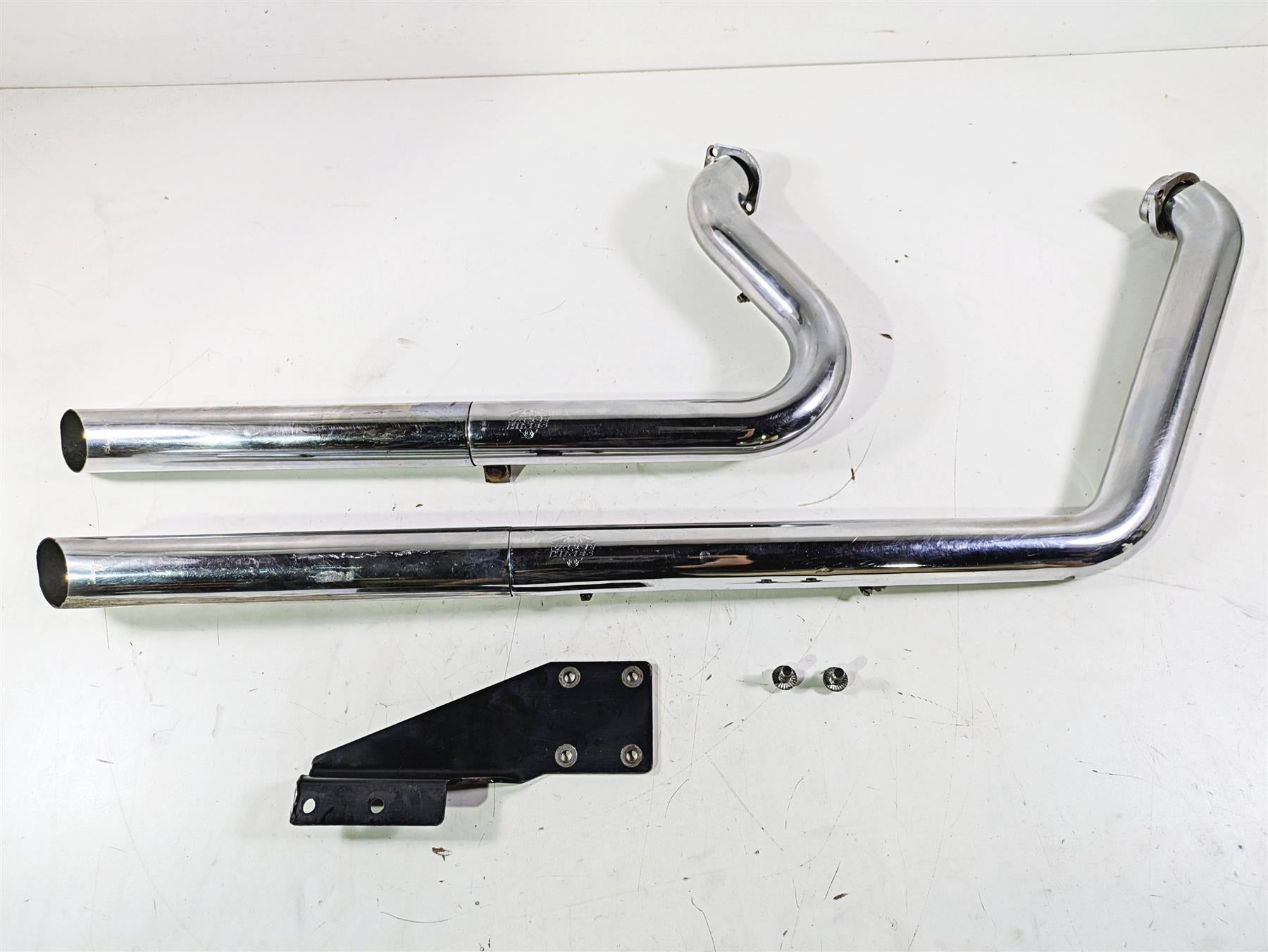 2003 Harley Softail FXSTDI Deuce 100th Vance Hines Long Shot Exhaust -Read 17811 | Mototech271