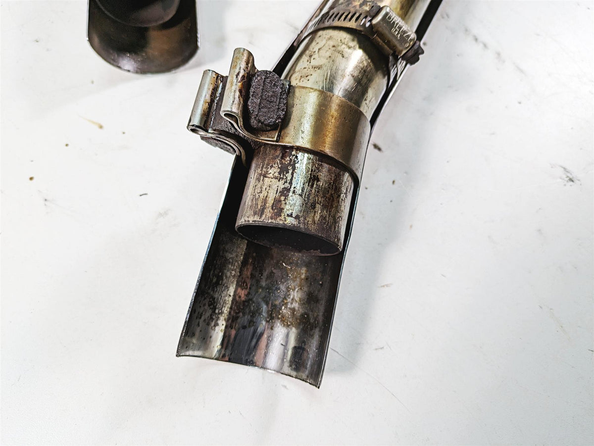 2006 Harley Softail FXSTSI Springer Exhaust Pipe Header Set 65401-00B 65603-00A {{ shop.shopifyCountryName }} - Mototech271