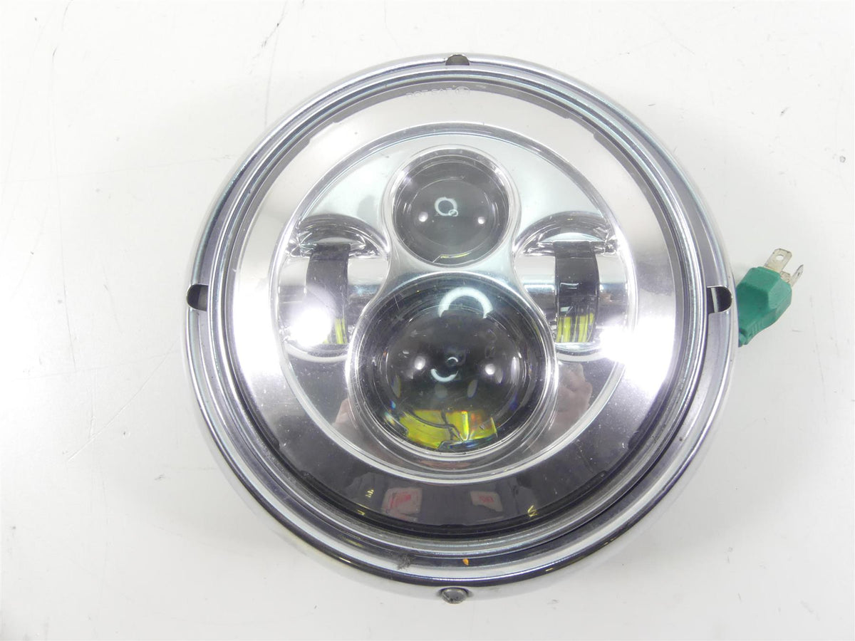 2013 Harley Touring FLHTP Electra Glide Front Led Headlight Head Light 67728-02A {{ shop.shopifyCountryName }} - Mototech271