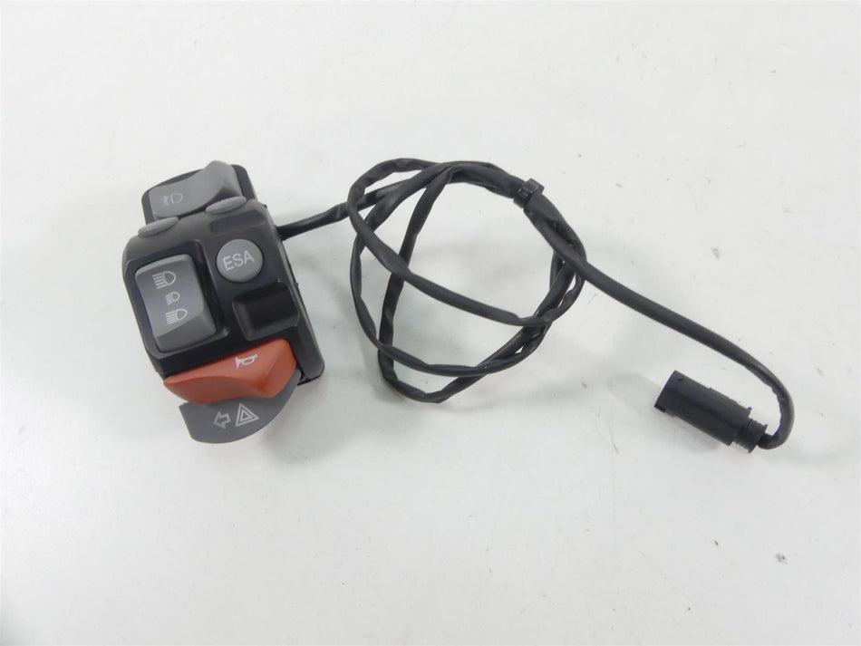 2013 BMW R1200GS K255 Adventure Left Hand Esa Abs Info Control Switch 6131770462 {{ shop.shopifyCountryName }} - Mototech271