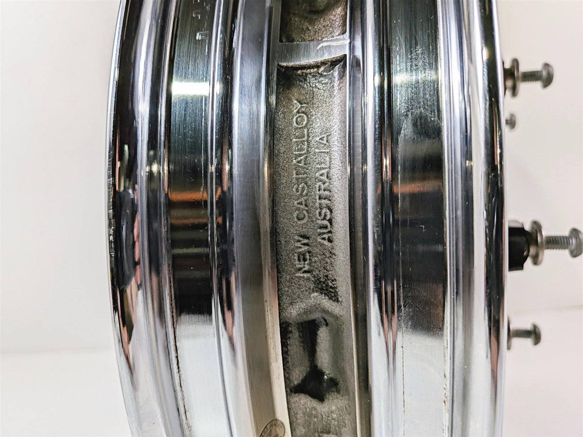 2014 Harley Touring FLHTK Electra Glide Nice Impeller Contrast Front Wheel Rim 17x3 43300386-Mototech271