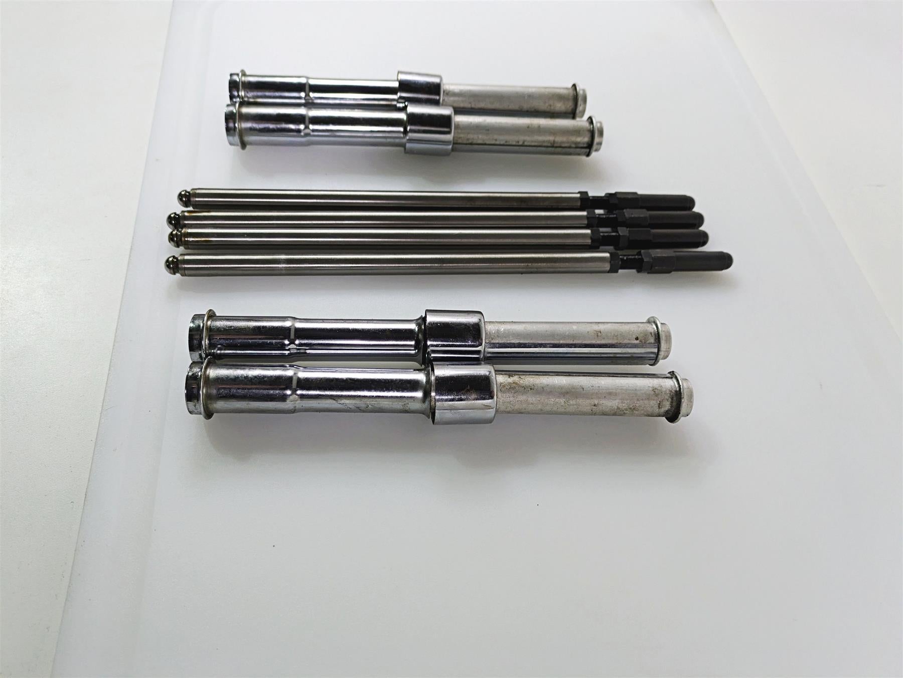 2004 Big Dog Chopper S&S Adjustable Push Rod Set With Chrome Covers {{ shop.shopifyCountryName }} - Mototech271