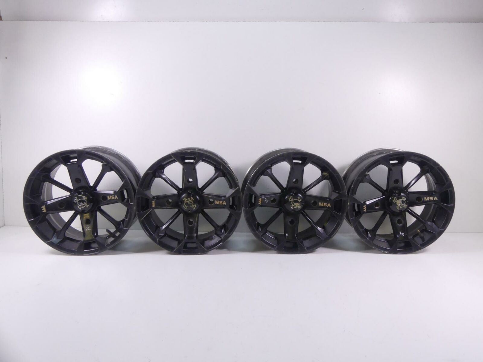 2012 Polaris Ranger 800XP Msa M17 Elixir Wheel Rim Set 14x7 - Read M17-04756
