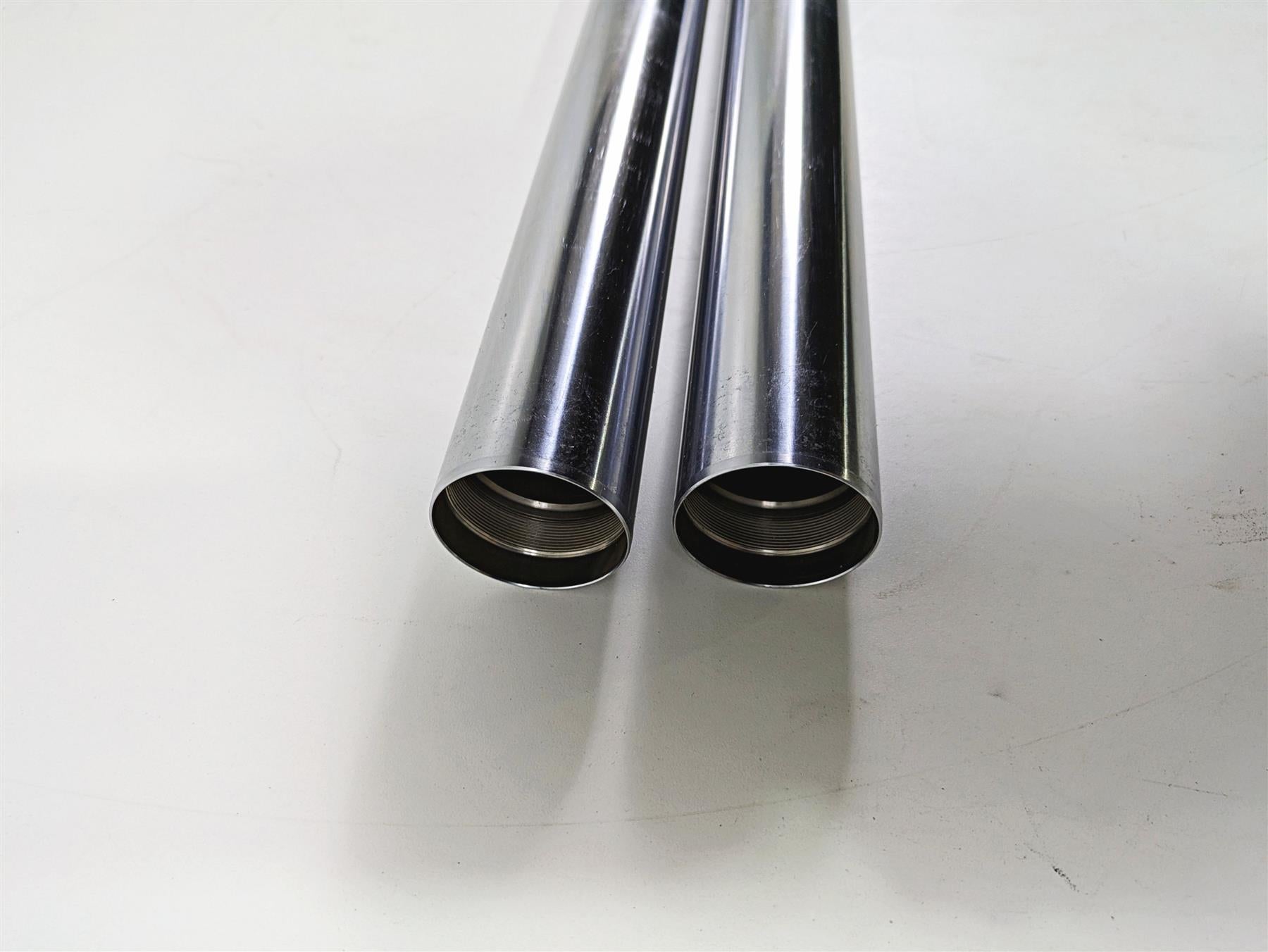 2014 Harley FXDL Dyna Low Rider Straight Front Fork Pipe Set - Read 46605-06 {{ shop.shopifyCountryName }} - Mototech271